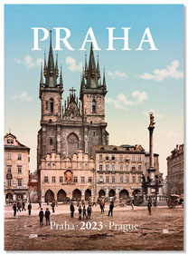 Kalendář Praha historická 2023